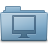 Computer Folder Blue Icon 48x48 png